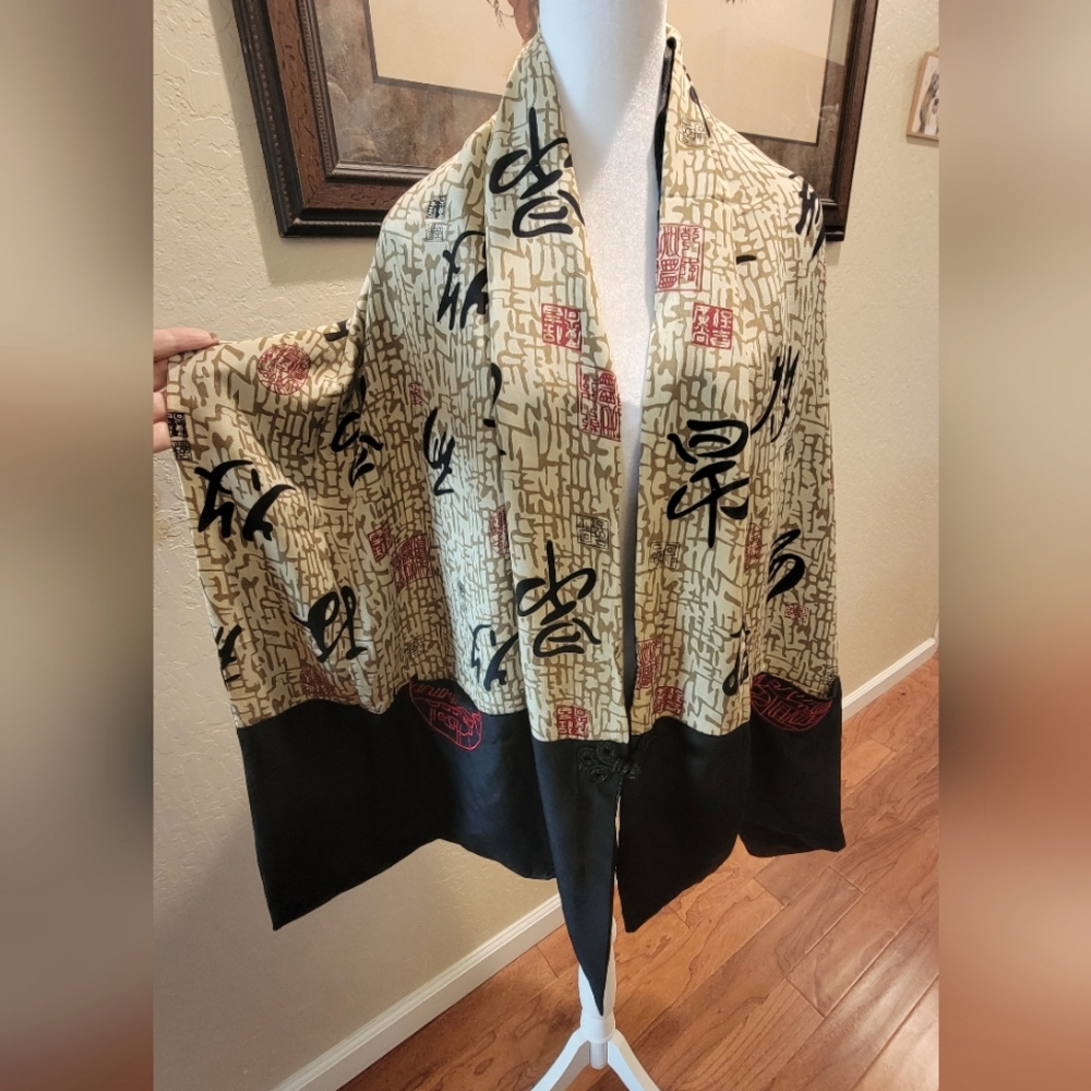 % Asian 100% Silk Scarf / Shawl / Wrap